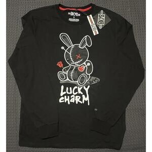 BKYS Black Keys Lucky Charm Long Sleeve T-Shirt Size Medium New With Tags